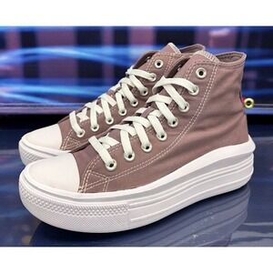 Converse All Stars Light Purple High Tops A06877C Womens size 8.5 sneakers